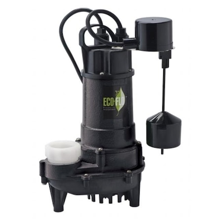 Eco Flow Products Eco Flow Products ECD75V .75 in. HP Submersible Sump Pump ECD75V